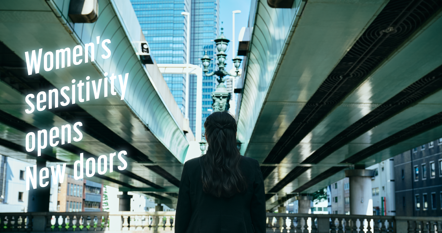 Women's sensitivity opens new doors